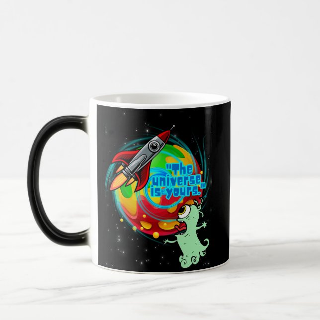 TAZA MÁGICA EL UNIVERSO ES TUYO (Izquierda)