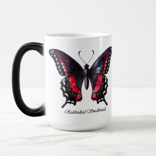 Taza Mágica Elegante Mariposa de Cola de Golondrina de Cuerpo 