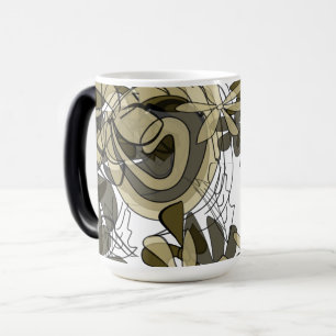 Taza Mágica Elegante Mug De Diseño De Swirl