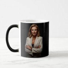 Taza Mágica Elegante mujer de negocios Mug - Elegante regalo p