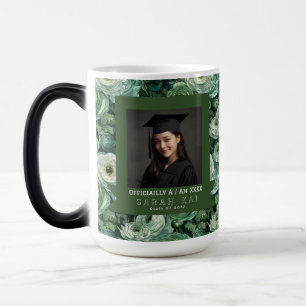 Taza Mágica Elegante Ranúnculo Floral Farmacéutico Certificado