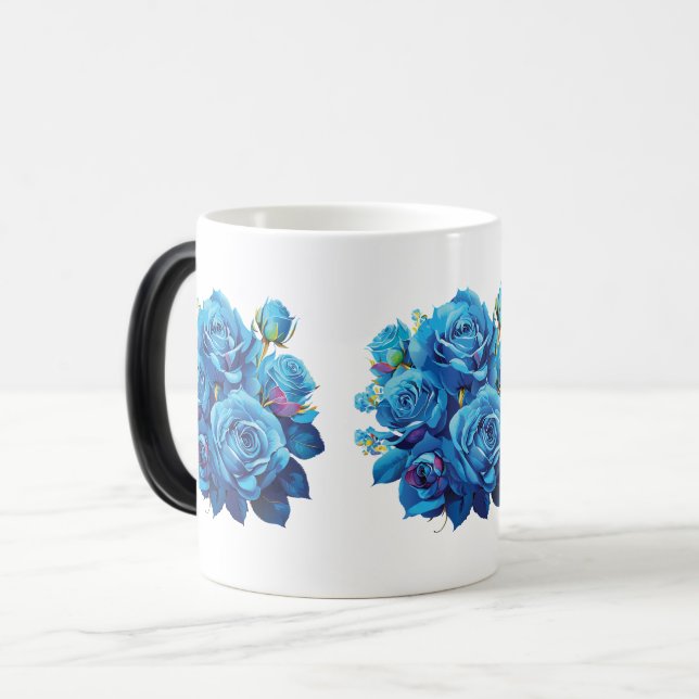 Taza Mágica Elegante regalo de cerámica de lujo para utensilio (Anverso izquierdo)