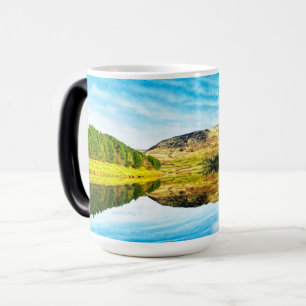 Taza Mágica Embalse Dovestone en invierno Mug