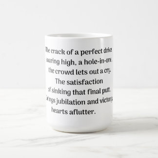 Taza Mágica Emoción del golfista