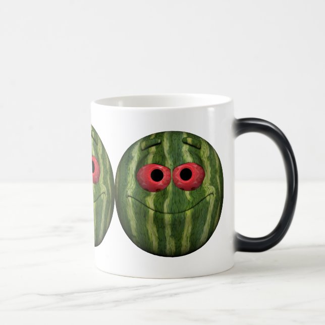Taza Mágica Emoticon de sandía (Derecha)