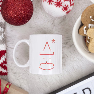 Taza Mágica Emoticono Divertido Lindo Santa Friki Geek Chocola