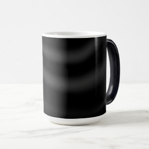TAZA MÁGICA EN BLANCO CREA TU PROPIA BARRA NEGRA