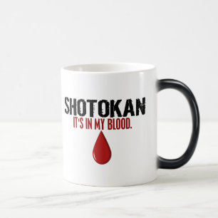 Taza Mágica En mi sangre SHOTOKAN
