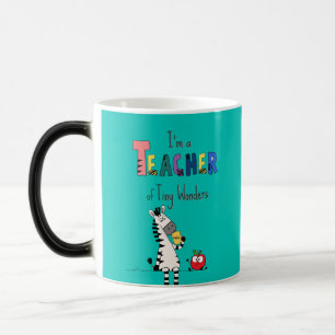 Taza Mágica Encantadora profesora cebra