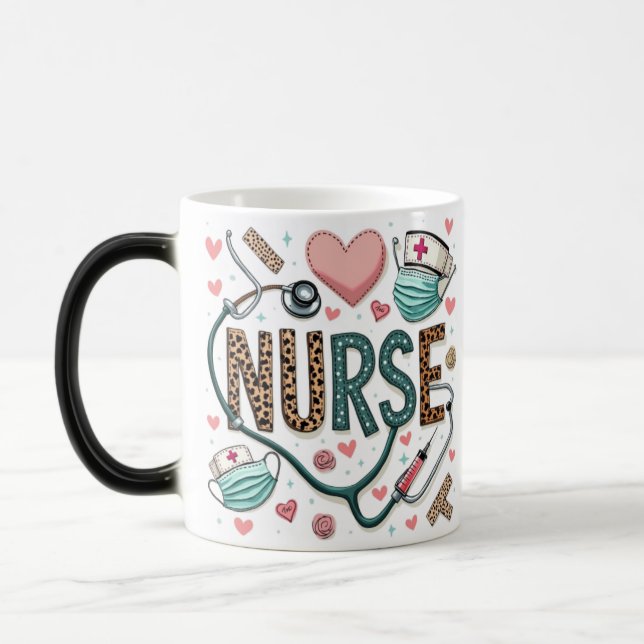 Taza Mágica Enfermero (Izquierda)