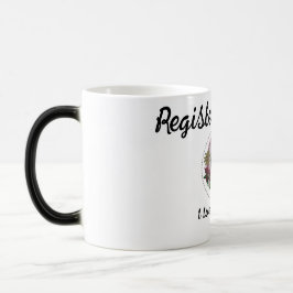 Taza Mágica Enfermero registrado de RN
