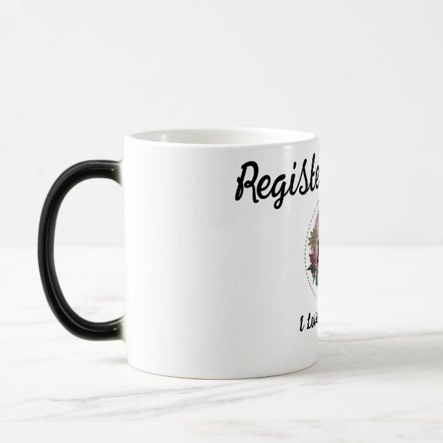Taza Mágica Enfermero registrado de RN (Izquierda)
