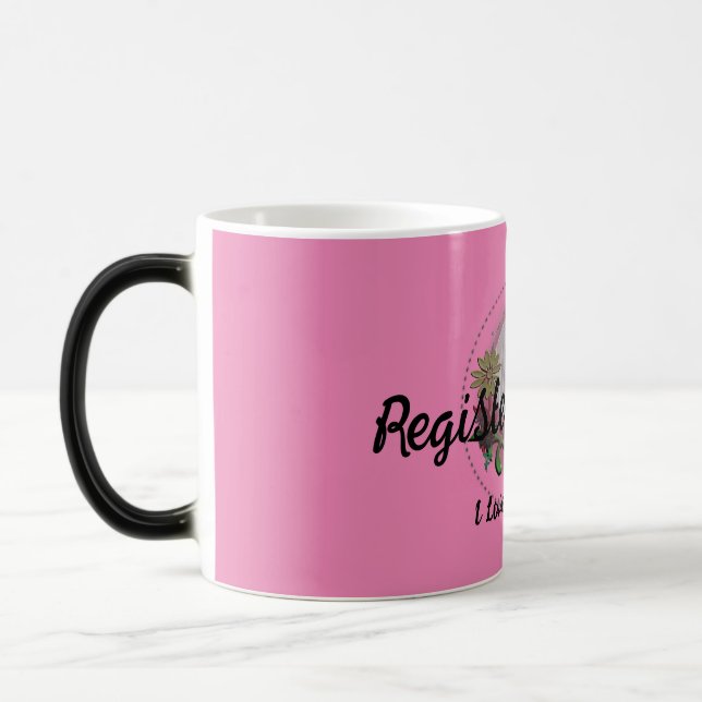 Taza Mágica Enfermero registrado de RN (Izquierda)