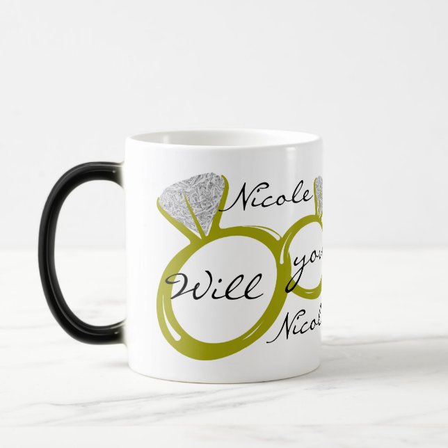 Taza Mágica Engagement Mug (Izquierda)