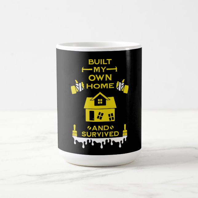 Taza Mágica Enhorabuena por la autoconstrucción en casa (Centro)