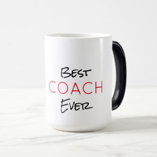 Taza Mágica Entrenador MEJOR QUE NUNCA Colores del equipo de l