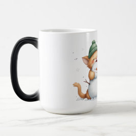 Taza Mágica Eres mi bruja de gato de nieve