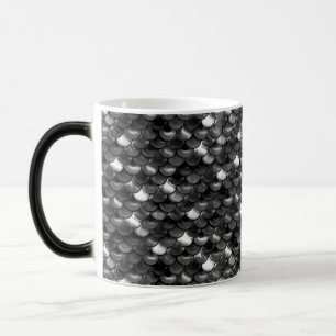 Taza Mágica Escalas de negro y blanco caídas