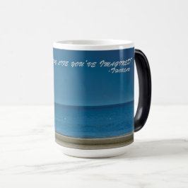 Taza Mágica Escena inspiradora de la playa