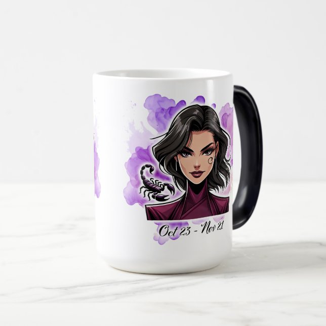 Taza Mágica Escorpio (Anverso derecho)