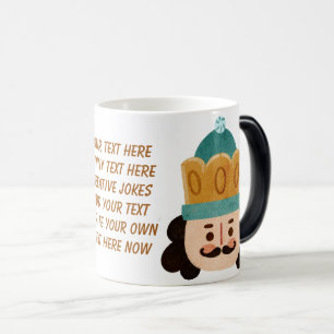 Taza Mágica Escriba su bonito de texto acuarela personalizado 