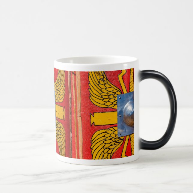 Taza Mágica Escudo militar romano - Esctum (Derecha)