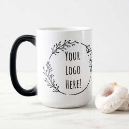 Taza Mágica Escuela de logotipos comerciales para Personalizar