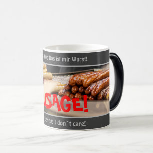 Taza Mágica Ese soy yo SAUSAGE - bobo. Alemán!