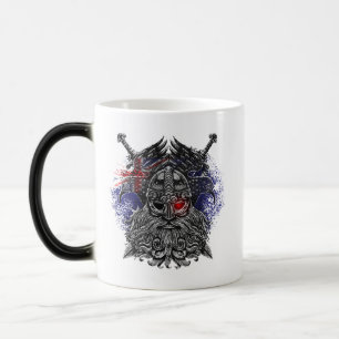 Taza Mágica espadas de cuervos de Odín Mitología vikinga bande