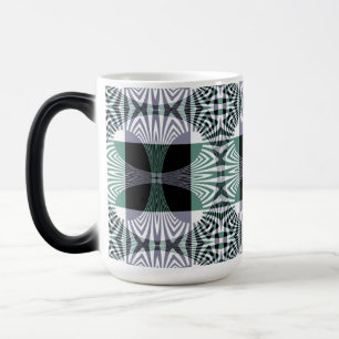 Taza Mágica Espejo infinito de brillantez de vidrio de cuatro 