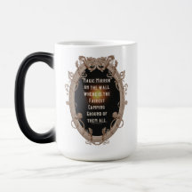 Espejo mágico donde está el campamento más hermoso