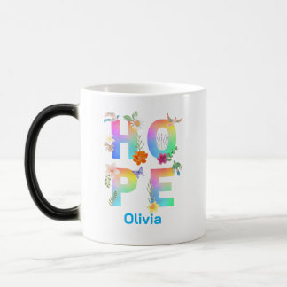 Taza Mágica Esperanza Inspiradora artística positiva motivacio