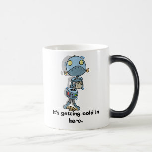 Taza Mágica Está consiguiendo frío adentro aquí