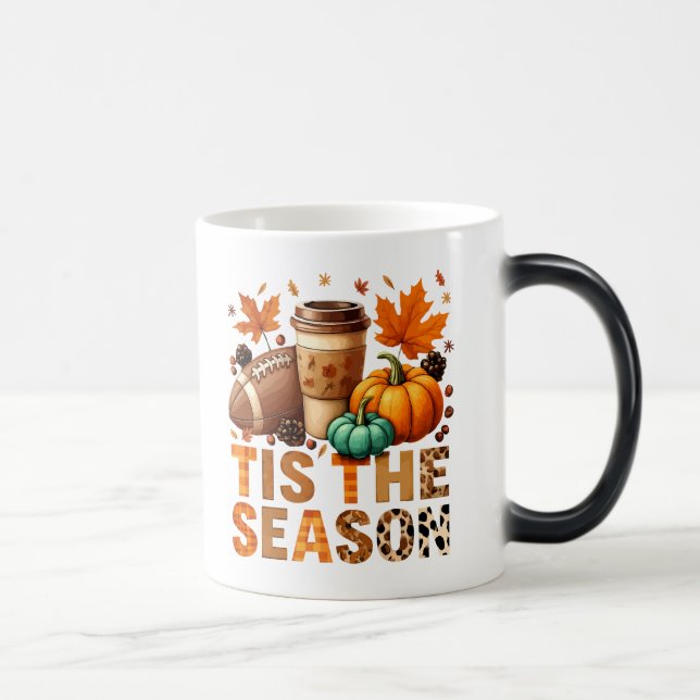 Taza Mágica Esta es la temporada Herbstzeit mit Football und K (Derecha)