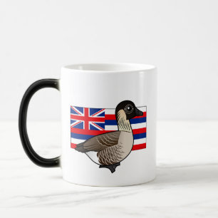 Taza Mágica Estado Birdorable de Hawaii: Nene