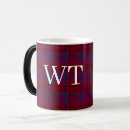 Taza Mágica Estampado de cuadros desgastado al estilo american
