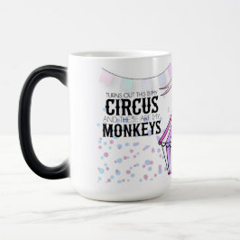 Taza Mágica Este es mi circo Morphing Mug