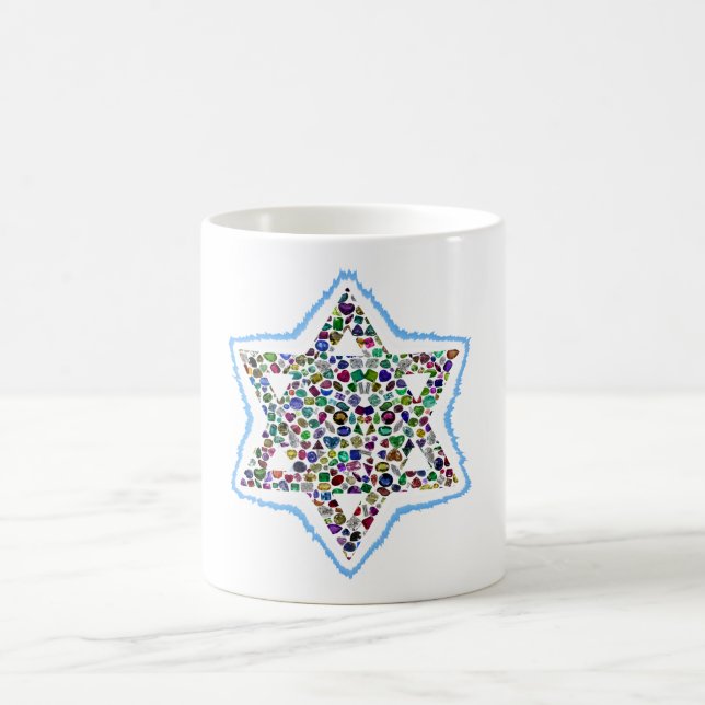 Taza Mágica Estrella de David (Centro)