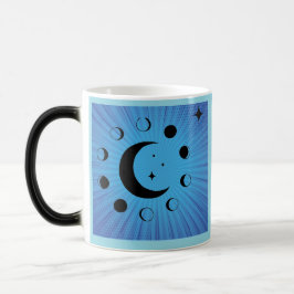 Taza Mágica Estrella matutina celeste