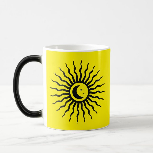 Taza Mágica Estrella matutina celeste (Izquierda)