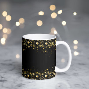 Taza Mágica Estrellas doradas modernas MAGIC MUG