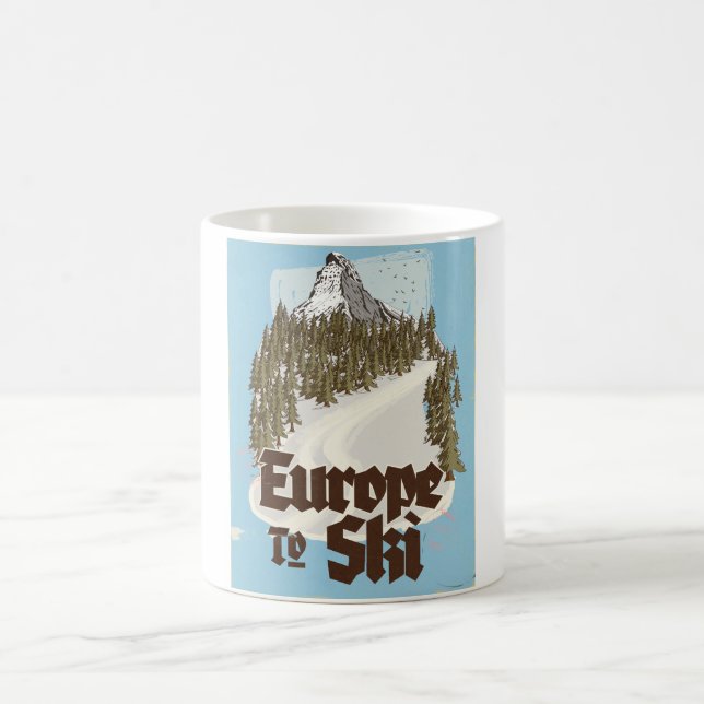 Taza Mágica Europe To Ski (Centro)