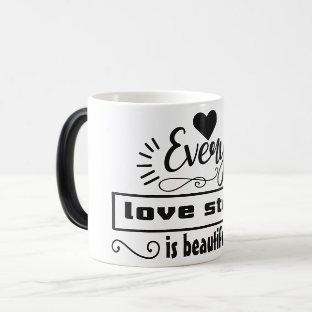 Taza Mágica every love story is beautiful
