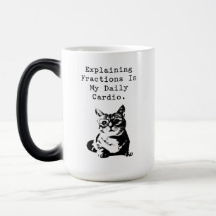 Taza Mágica Explicando Fracciones Cardio Diario Matemáticas Di