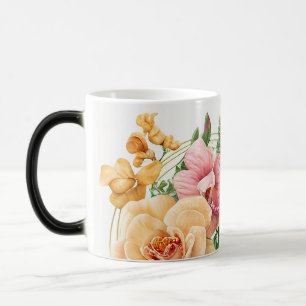 Taza Mágica Explosión de Orquídeas