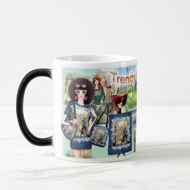 Taza Mágica Expresiones de moda (Izquierda)