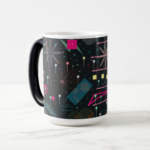 Taza Mágica Expresionismo abstracto maximalista
