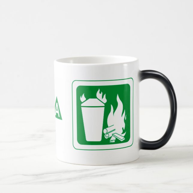 Taza Mágica Extintor (Derecha)