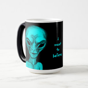 Taza Mágica Extraterrestre, quiero creer