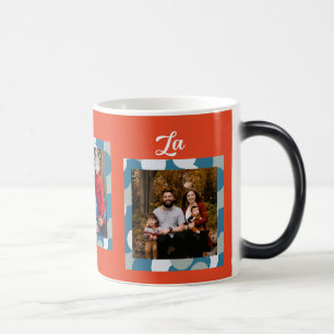 Taza Mágica Fa La La Navidad Divertido 3 Foto Collage